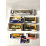 CORGI 1902 STATE LANDAU - THE QUEENS SILVER JUBILEE 1977, IN BOX, CORGI SCHWEPPES LORRY, AND SIX