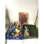 ACTION MAN FIGURES AND ACCESSORIES, UNIFORMS, GUNS AND SNIPER PATROL KIT.