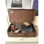 CARY OF STRAND LONDON RULER SET IN BOX, DRAWING INSTRUMENT SET IN ROSEWOOD FITTED BOX, OTHER DRAWING