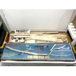 A PRECEDENT ELECTRA FLY THERMAL ELECTRIC OR TOW LINE SAILPLANE, RADIO CONTROL, IN ORIGINAL BOX.