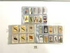 QUANTITY OF CIGARETTE CARDS, INCLUDES TADDY, SMITH, HILL, ETC, ADVERT CARDS, EARLY SCARCE, ODDS