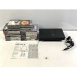 SONY PLAYSTATION 2, AND GAMES, ALSO PLAYSTATION 1 GAMES.