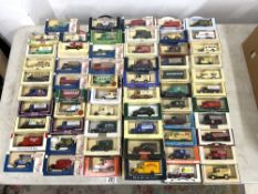 QUANTITY OF BOXED MODEL TRANSPORT VEHICLES, - LLEDO DAYS GONE AND OTHERS.