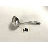 MARKED CARTIER STERLING SILVER SAUCE LADLE 16CM 54 GRAMS