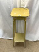 TWO TIER PAINTED PLANT STAND, 102 CMS.