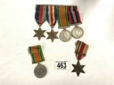 WWII MILITARY MEDALS AND RIBBONS