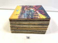 QUANTITY OF LPS - BEATLES SGT PEPPERS, NEIL YOUNG, FACES, JIMMY HENDRIX AND MORE.