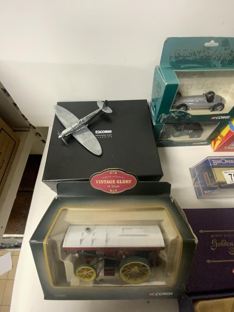 A CORGI PRECISION CAST CLASSIC MODEL OF A SPITFIRE IN BOX, CORGI CHITTY CHITTY BANG BANG, THREE - Image 2 of 4