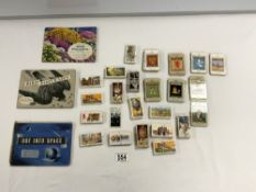 QUANTITY OF WHITBRED INN CARDS, AND QUANTITY OF CIGARETTE CARDS.