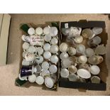 QUANTITY OF COMMEMORATIVE PORCELAIN, CUPS, AND TANKARDS - COALPORT AND OTHER MAKES.