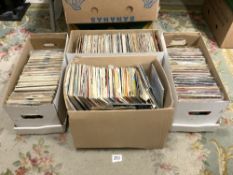 QUANTITY OF RECORD SINGLES, JONA LEWIE, MADONNA AND MANY MORE.