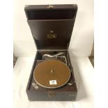 ANTIQUE HIS MASTERS VOICE GRAMOPHONE