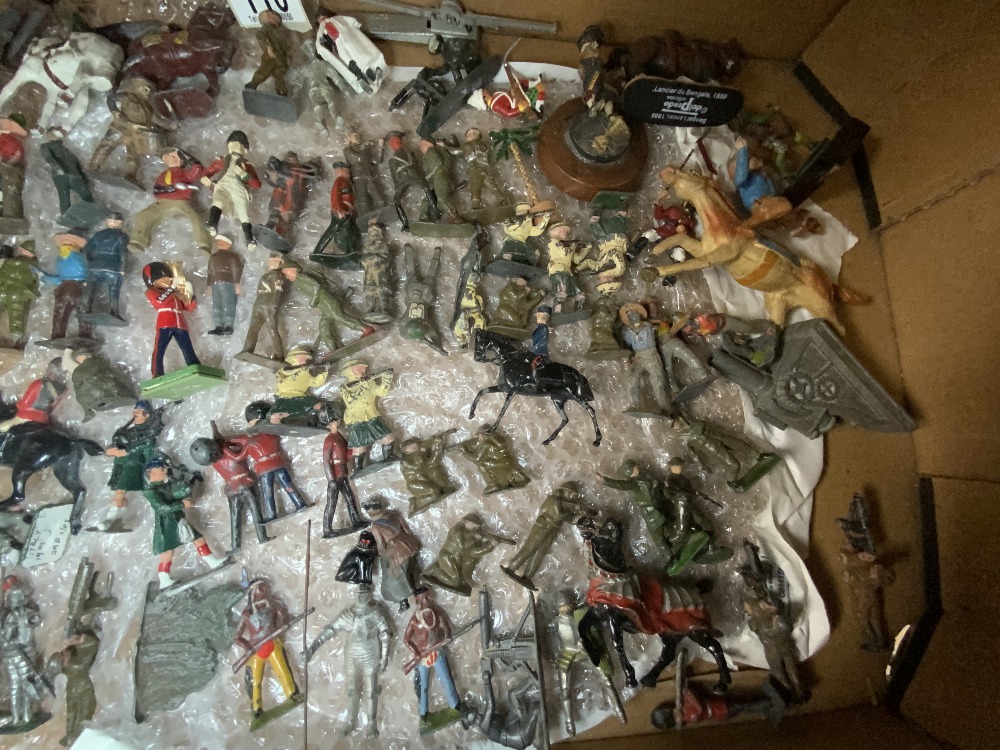QUANTITY OF LEAD TOY MILITARY FIGURES. - Image 3 of 5