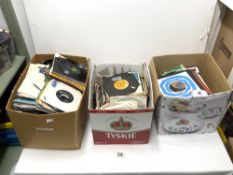 LARGE QUANTITY OF SINGLES, GENE PITNEY, CILLA BLACK, ROLF HARRIS AND MANY MORE.