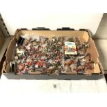 QUANTITY OF DIE-CAST LEAD TOY SOLDIERS, AND OTHERS.