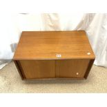 MID - CENTURY TEAK CABINET 76 X 46 X 48CM