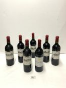 SEVEN BOTTLES OF CHATEAU D" ANGLUDET MARGAUX (SIX OF WHICH ARE 1997, AND 1 BOTTLE OF 1999 CHATEAU