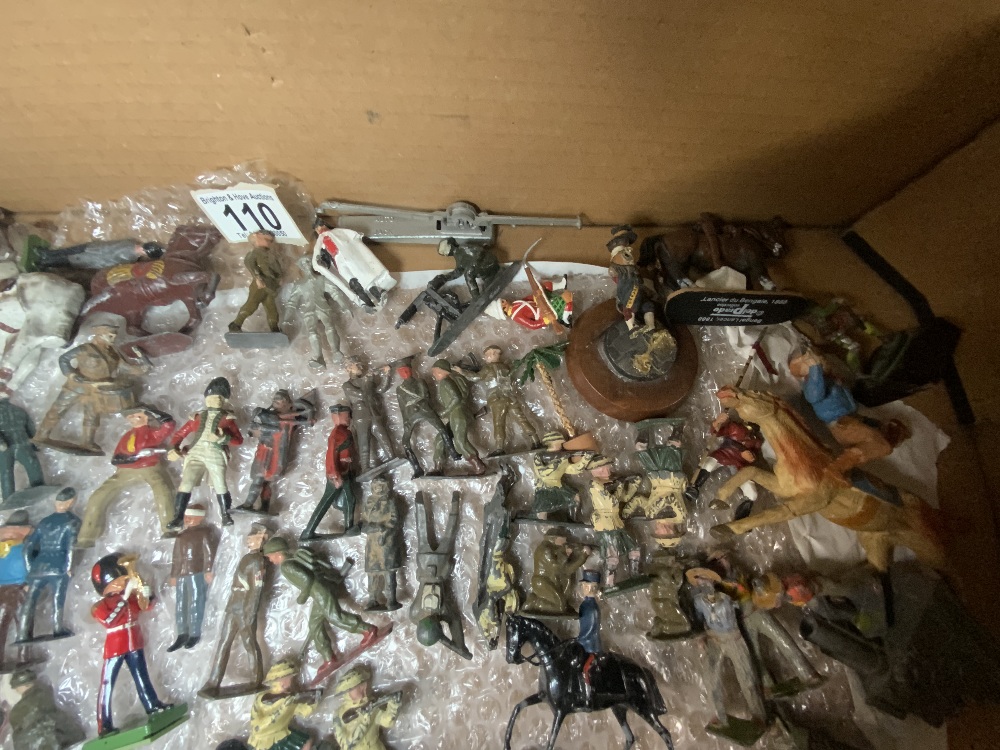 QUANTITY OF LEAD TOY MILITARY FIGURES. - Image 4 of 5