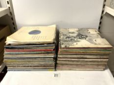 QUANTITY OF LPs - INCLUDES REVOLVER BY BEATLES, QUEEN, AND MORE.