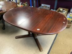 MID - CENTURY ROSEWOOD DINING TABLE 160 X 102 CM