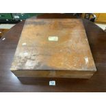 19TH-CENTURY ESCALADA TABLE-TOP GAME BY F.H.AYRES OF LONDON CASED A/F