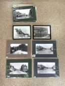 UNFRAMED PHOTOGRAPHS OF SOUTHWICK, AND TWO IN FRAMES OF - ROYAL CHAIN PIER BRIGHTON, AND THE SEA