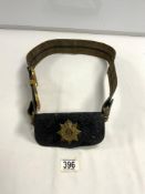 WW1 NEW ZELAND SERVICE CORPS BELT AND POUCH