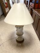 VINTAGE CERAMIC TABLE LAMP 45CM