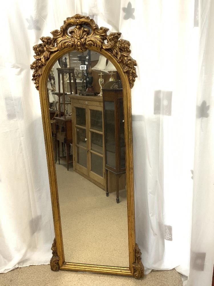 LARGE FRENCH HALL/BEDROOM MIRROR 181 X 70CM