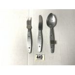 SET OF MILITARY 1944 CUTLERY