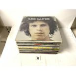 QUANTITY OF LPS - HUMAN LEAGUE, LEO SAYER, TOM JONES AND MANY MORE.