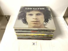 QUANTITY OF LPS - HUMAN LEAGUE, LEO SAYER, TOM JONES AND MANY MORE.