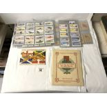 BRITISH EMPIRE SILK CIGARETTE CARDS, MILITARY UNIFORMS CARDS AND OTHERS.