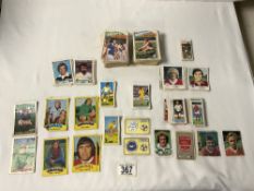 1980'S PANINI FOOTBALL CARDS AND TOPS FOOTBALL CARDS