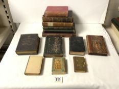 BOOKS - STERNES JOURNEY FRANCE AND ITALY, OTHER BOOKS AND PRAYER BOOKS.