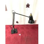 VINTAGE HERBERT TERRY TWO STEP BLACK ANGLEPOISE LAMP