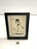 TOM CAT SIGNED LOUIS WAIN PICTURE 22.5 X 17.5CM