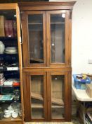 VICTORIAN WOODEN BOOKCASES