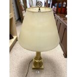 CHINESE STYLE BRASS TABLE LAMP 75CM