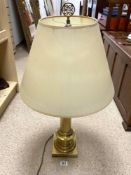 CHINESE STYLE BRASS TABLE LAMP 75CM