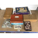 VINTAGE JIGSAW PUZZLES, INCLUDES A - BYSTANDER JIGSAW BY BRUCE BAIRNSFATHER.