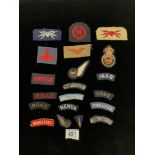 CLOTH BADGES MILITARY AND AIRLINE