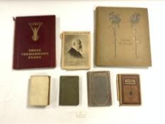 ANTIQUE BOOKS AND SCRAP ALBUM 1919-1938 THESE TREMENDOUS YEARS, POETAE LYRICI GRAECI MINORES AND