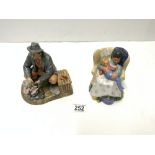 TWO ROYAL DOULTON FIGURES ' SWEET DREAMS ' HN2380 AND BON APPETIT HN2444.