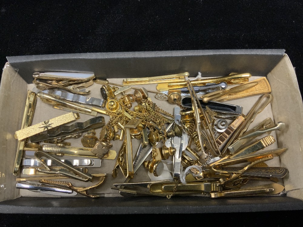 QUANTITY OF GOLD PLATED TIE CLIPS. - Image 3 of 3