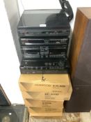 KENWOOD STEREO SEPARATES- P-5X,T-7LX,X-5WX,A-5X AND DP-2050 DVD PLAYER