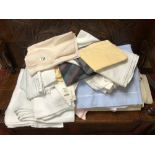 A LARGE QUANTITY OF MAINLY FRENCH LINEN