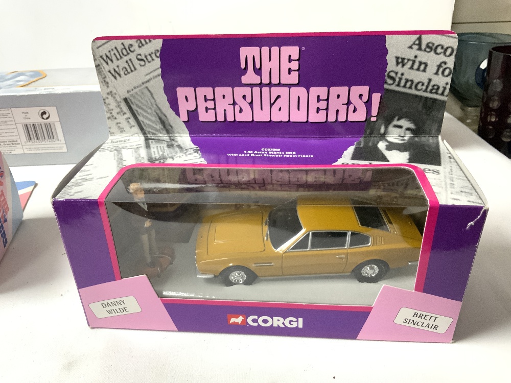 FOUR BOXED CORGI CAR SETS - RETURN OF THE SAINT, THE NEW AVENGERS, DUKES OF HAZARD AND THE - Image 3 of 5