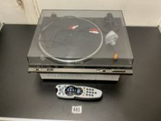 BOXED SKY RECEIVER WITH TECHNIC SL - BD22 TURNTABLE
