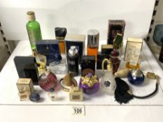 QUANTITY OF PERFUMES AND SPRAYS.